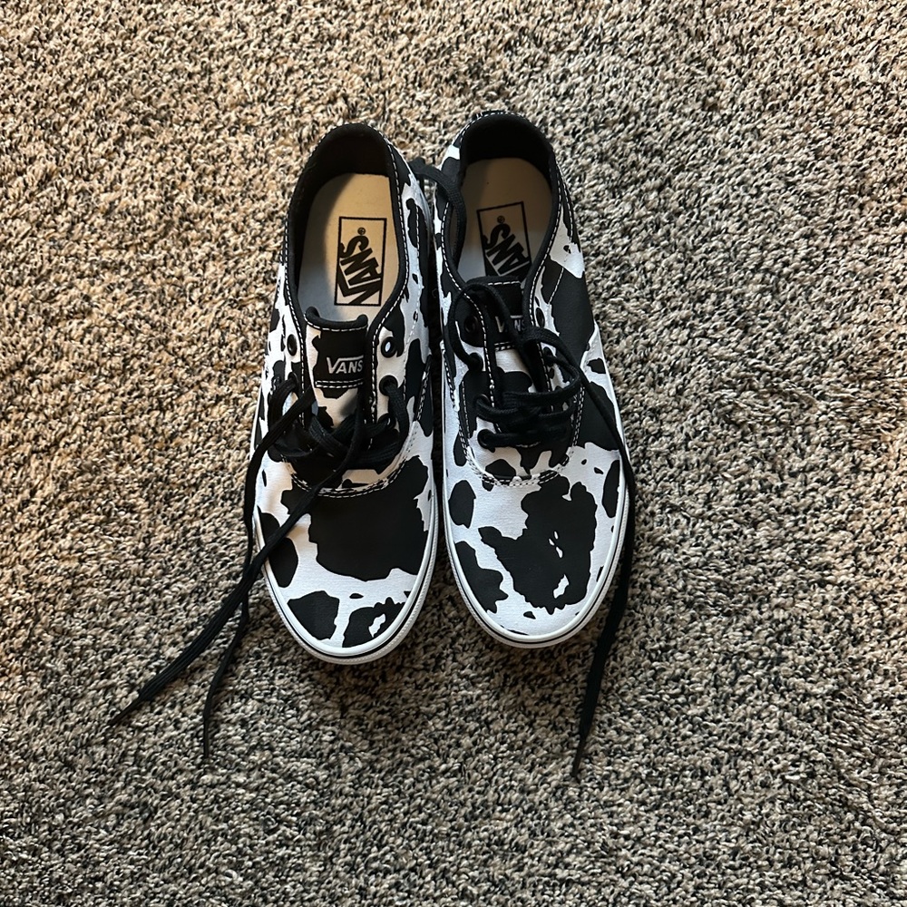 Vans Cow Print Sneakers